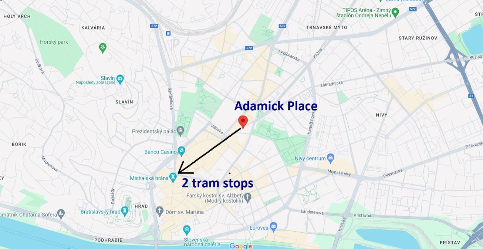 브라티슬라바 Adamick Place In City Centre With Free Parking 아파트 외부 사진